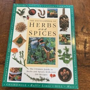 The Encyclopedia of Herbs and Spices hardcover book.
